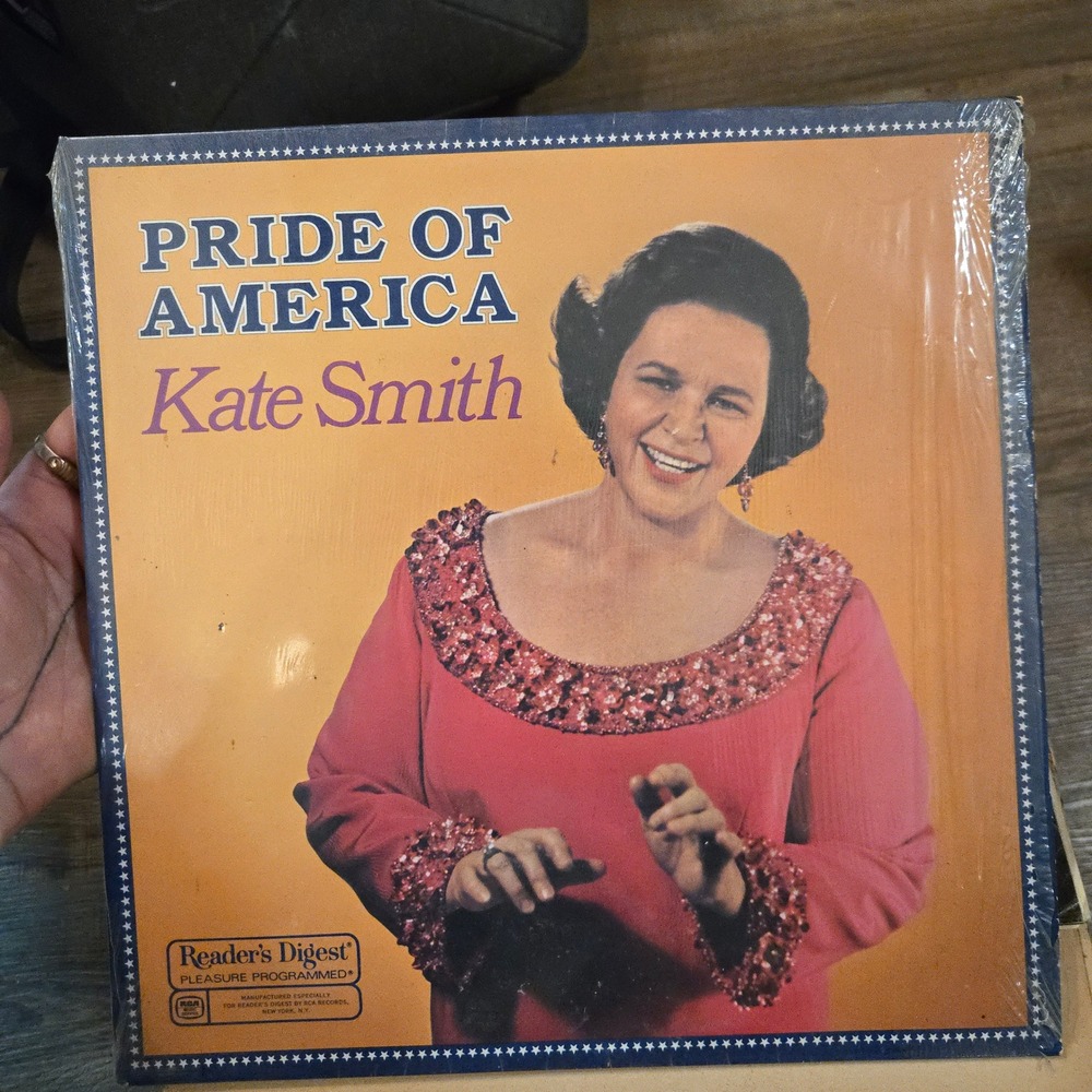 VTG Reader's Digest Kate Smith‎ Pride Of America Vinyl Record LP Album 12in USA